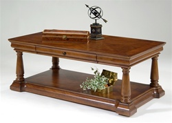Louis Philippe Cocktail Table in Aged Cherry Finish by Liberty Furniture - 910-OT