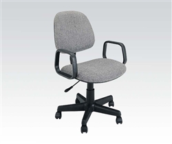Mandy Grey Fabric Office Chair by Acme - 02221GR