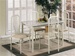 Hudson 5 Piece Dining Set in Ivory Finish by Acme - 02406-7IV