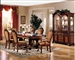 Chateau De Ville Double Pedestal Table 7 Piece Dining Set in Cherry Finish by Acme - 04075