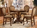 Chateau De Ville 5 Piece Counter Height Dining Set in Cherry Finish by Acme - 04082