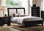 Ireland Bed in Black Finish by Acme - 04160Q