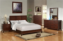 Adel 6 Piece Bedroom Set in Espresso Finish by Acme - 11200Q