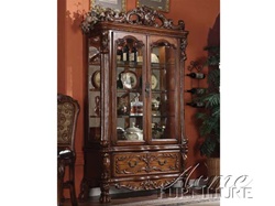 Dresden Curio in Cherry Finish by Acme - 12158