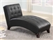 Anna Black Bycast Chaise by Acme - 15036