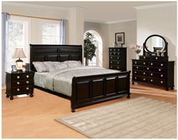 Amherst 6 Piece Bedroom Set in Espresso Finish by Acme - 1780Q