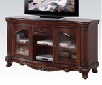 Remington 65 Inch TV Stand in Brown Cherry Finish by Acme - 20278