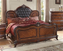 Dorothea Bed in Cherry Finish by Acme - 20590Q