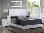 Lorimar Bed in White Finish by Acme - 22630Q