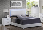 Lorimar Bed in White Finish by Acme - 22640Q