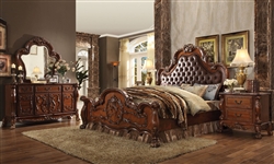 Dresden 6 Piece Bedroom Set in Cherry Finish by Acme - 23140