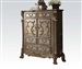 Dresden Door Cabinet in Gold Patina Finish by Acme - 23166-C