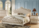 Chantelle Bed in Pearl White Finish by Acme - 23540Q