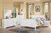 Louis Philippe III 6 Piece Bedroom Set in White Finish by Acme - 24500