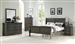 Louis Philippe 6 Piece Bedroom Set in Dark Gray Finish by Acme - 26790