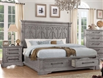 Artesia Storage Bed in Salvaged Natural Finish by Acme - 27100Q