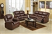 Fullerton 2 Piece Set in Brown Bonded Leather Match by Acme - 50010-S