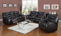 Dacey Espresso Leather 2 Piece Reclining Set by Acme - 50743-S