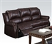 Josef Reclining Sofa in Brown Polished Microfiber by Acme - 50775