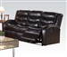 Noah Reclining Sofa in Espresso Leather by Acme - 50830