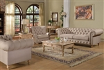 Shantoria Beige Linen 2 Piece Living Room Set by Acme - 51305-S
