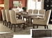 Landon 8 Piece Complete Dining Set in Salvage Brown Finish by Acme - 60737-C