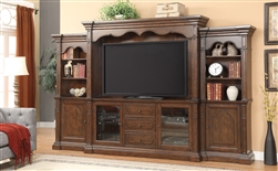Bycrest Entertainment Center in Cherry Finish by Acme - 91295