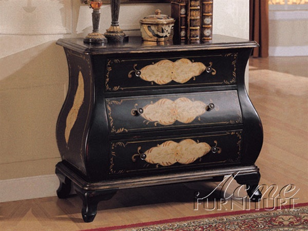 Salzburg Bombay Chest In Distressed Espresso Finish By Acme