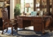 Vendome Executive Home Office Desk in Cherry Finish by Acme - 92125