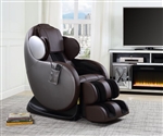 Pacari Zero Gravity Massage Chair in Chocolate Leatherette by Acme - ACME-LV00569