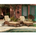 Villanova 3pc Woven Outdoor Living Patio Chaise Set by Bridgeton Moore 10865956