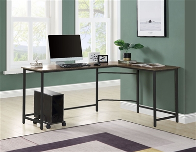Dazenus Executive Home Office Desk in Black & Oak Finish by Acme - 00042