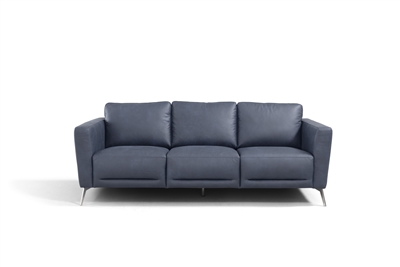 Astonic Sofa in Blue Leather Finish by Acme - 00212
