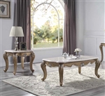Elozzol 3 Piece Occasional Table Set in Antique Bronze Finish by Acme - 00302-S