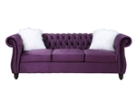 Thotton Sofa in Purple Velvet Finish by Acme - 00340