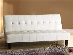 Conrad White Bycast Adjustable Sofa by Acme - 05858