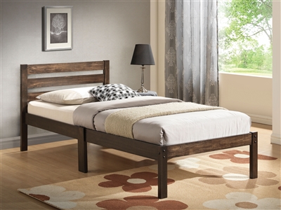 Donato Twin Bed in Ash Brown Finish by Acme - 21520T