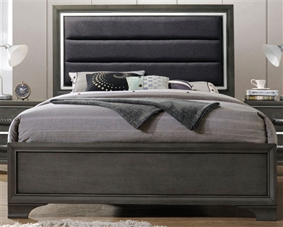 Carine II Bed in Gray Finish by Acme - 26260Q