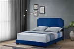 Haemon Bed in Blue Fabric Finish by Acme - 26760Q