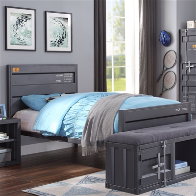 Cargo Twin Bed in Gunmetal Finish by Acme - 35920T