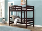 Ronnie Twin/Twin Bunk Bed in Espresso Finish by Acme - 37775