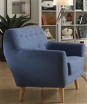 Ngaio Chair in Blue Finish by Acme - 52657
