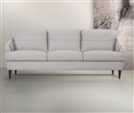 Helena Sofa in Pearl Gray Leather Finish by Acme - 54575