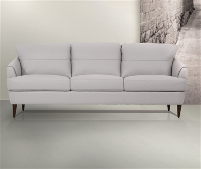 Helena Sofa in Pearl Gray Leather Finish by Acme - 54575