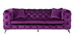 Atronia Sofa in Purple Fabric Finish by Acme - 54905