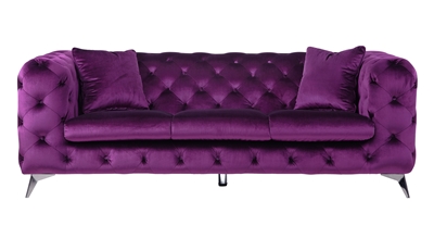 Atronia Sofa in Purple Fabric Finish by Acme - 54905