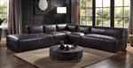 Birdie 5 Piece Sectional in Antique Slate Top Grain Leather Finish by Acme - 56585-SEC