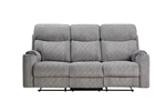 Aulada Motion Sofa in Gray Fabric Finish by Acme - 56900