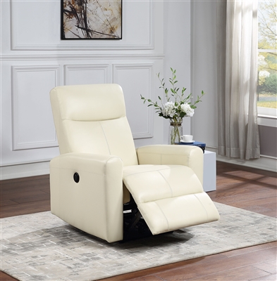 Blane Power Motion Recliner in Beige Top Grain Leather Match Finish by Acme - 59772