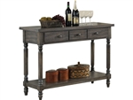 Wallace Server in Weathered Gray Finish by Acme - 71439